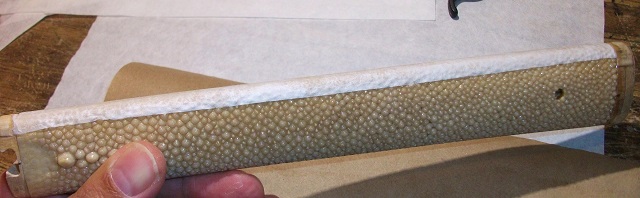 applying paper strips